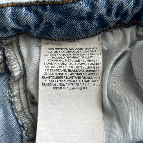 Mango Light Blue Straight Leg Jeans - Picture 13 of 14